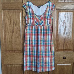 Eddie Bauer plaid dress